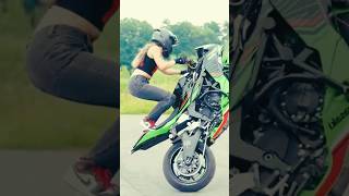 Drift Queen | Hardcore Female Rider Stunts | Kawasaki 636/ZX6R