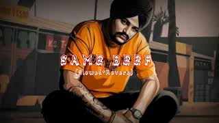 Same beef song lofi (slowed+reverb) | Siddhu moosewala | Beat Boulevard