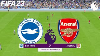 FIFA 23 | Brighton vs Arsenal - English Premier League - PS5 Full Match & Gameplay