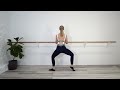 15 min full body workout at home barre class low impact no jumping