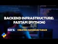 Day 6: Creating Database Tables from Python Models