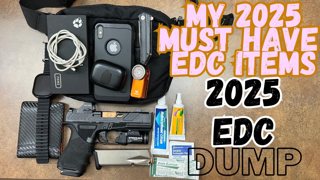 My 2025 Edc Dump рџ ґ Must Have Everyday Carry Gear You Need Edc 2025