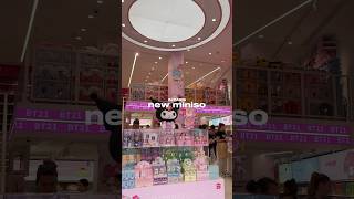 NEW MINISO CHAMPS ELYSEES IN PARIS #paris #miniso #hellokitty #kuromi