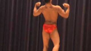 Mr.Fujiwara ,Kansai student's bodybuilding championships,2007/10/7