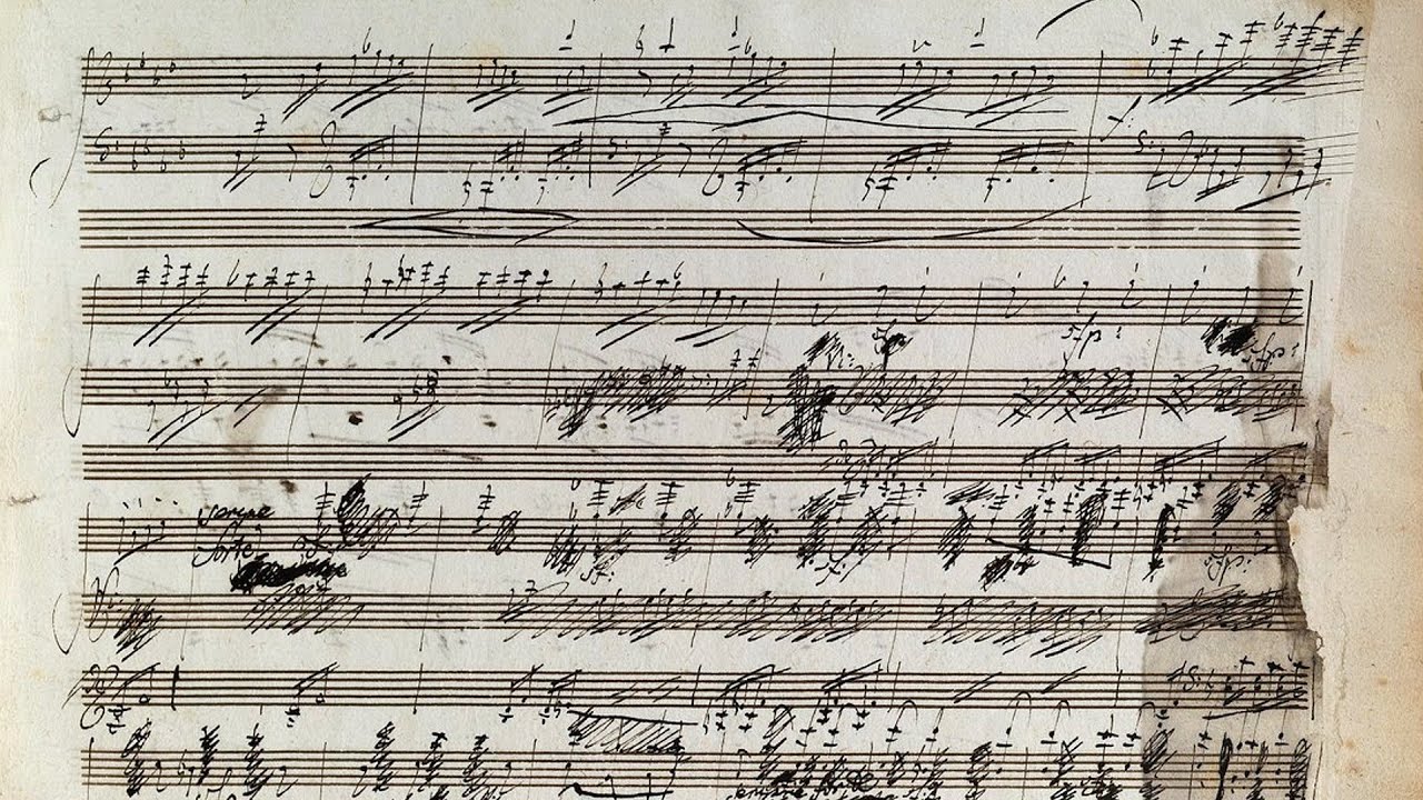 [Manuscript] Beethoven: Piano Sonata No. 23, Op. 57 (1804-1806 ...