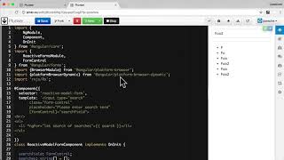 EP 9.5 - Angular / Forms / Reactive Model Driven Forms