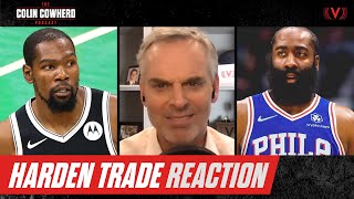 Harden-Simmons trade, Durant problems, Tom Brady rumor | The Colin Cowherd Podcast