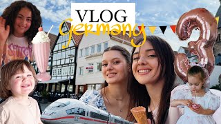 Vlog/ գնում ենք Գերմանիա / քույրիկիս surprise անելու 🎂/ մեր օրերը Դետմոլդում🇩🇪 մեծ ընտանիքով