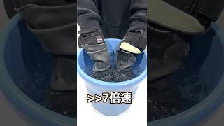 【耐寒テスト！】電熱グローブをつけて氷水に手を突っ込んだ結果… #バイク #自転車