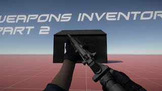 Unity 3d Tutorial Make A FPS ( Inventory PART 2 )