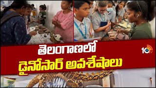 Dinosaur oddments in Telangana | OffBeat News | తెలంగాణలో డైనోసార్ అవశేషాలు | 10TV