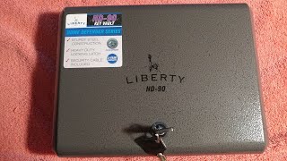 Liberty Safe Model HD 90 Key Vault: An Unboxing in in 4K!