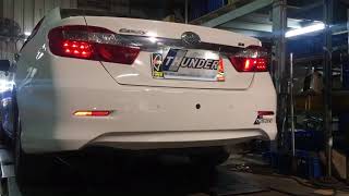 雷力 TOYOTA 12 CAMRY 2.5 汽油版單桶單出超跑尾段│THUNDER TOYOTA 12 CAMRY 2.5 MUFFLER SC-TYPE