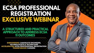 ECSA Registration Exclusive Webinar - A Structured And Practical Approach To ECSA Registration.