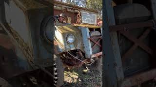 Lot 511 - EARLY BLITZ CRANE WITH ENGINE AND GEARBOX.