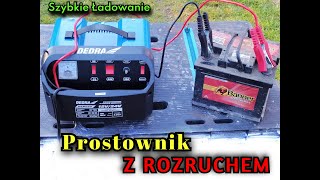 Prostownik z rozruchem DEDRA DEP030 12/24V 20-350Ah