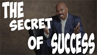 Steve Harvey Motivational speech: The secret of success