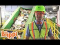 WOW! Blippi Learns To Recycle | Blippi | Learn With Blippi | Funny Videos & Songs