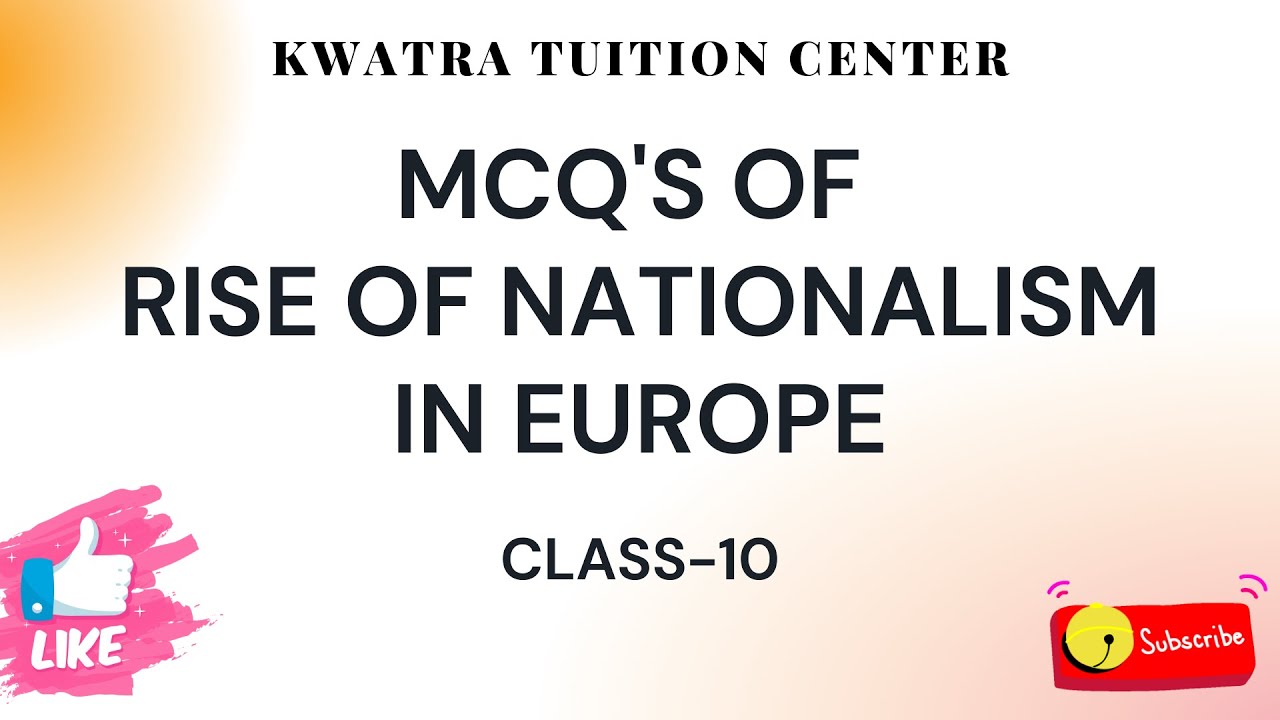 Mcqs Of Rise Of Nationalism In Europe Class 10 #class10 #term1mcqs ...