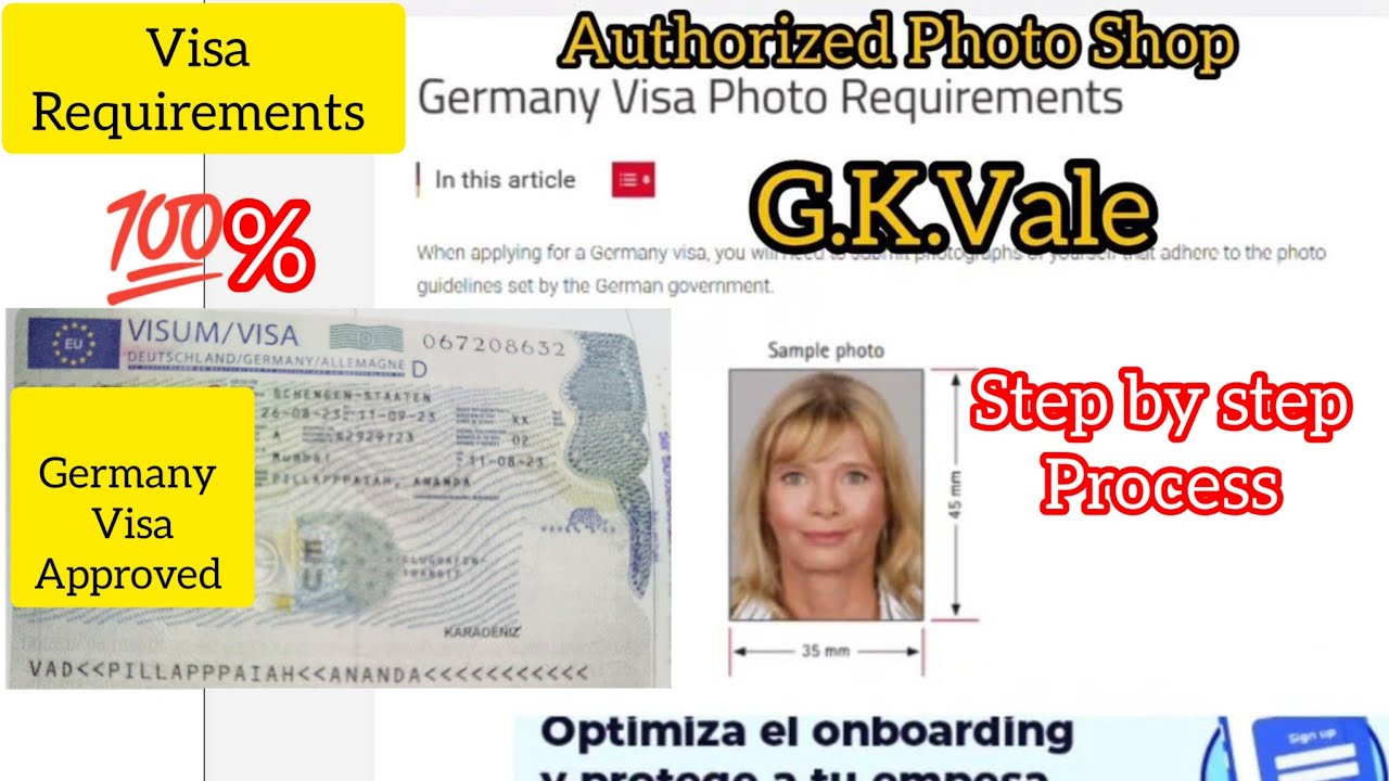 SCHENGEN VISIT VISA REQUIREMENTS Document(GERMANY) | New Student Visa ...