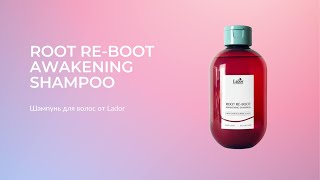 Шампунь для сухих и тусклых волос Lador ROOT RE-BOOT AWAKENING SHAMPOO (RED GINSENG\u0026BEER YEAST)