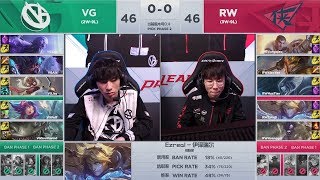 【LPL春季賽】第9週 RW vs VG #1