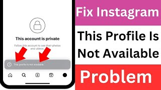 This Profile Is Not Available Instagram | Instagram This Account Is Private
