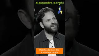 Alessandro Borghi ,ho la sindrome di Tourette