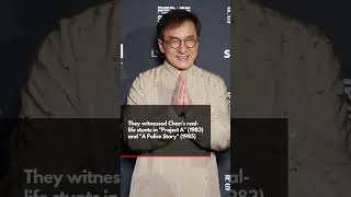 Jackie Chan breaks down in tears while watching his past stunts in viral scene