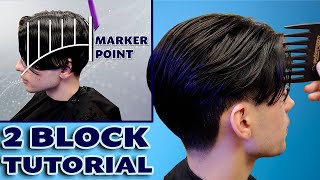 How To Cut a 2 Block Haircut | Step by Step Tutorial