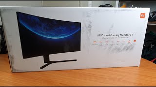 Unboxing / Review: Xiaomi Mi Curved 34\