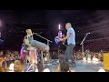 coldplay with bruce june 5 2022 dancing in the dark snippet