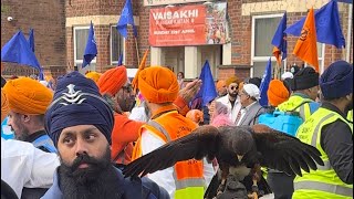 Nottingham Vaisakhi Nagar Kirtan 21/4/2024 UK Sikh Parade