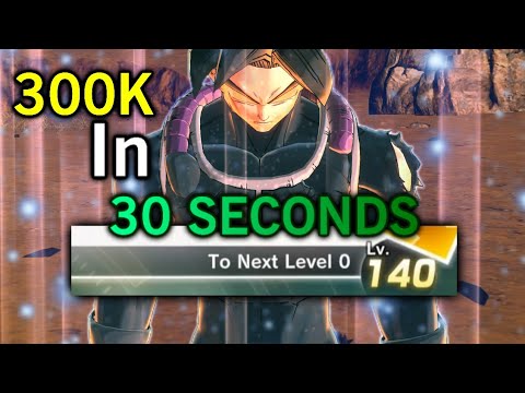 The ABSOLUTE FASTEST Way To LVL 120! (300k EXP) In 30 SECONDS!  Dragon Ball Xenoverse 2