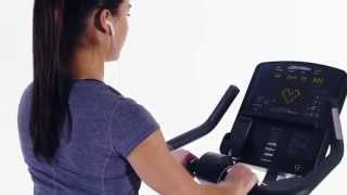 The Life Fitness Club Series Lifecycle Upright Bike
