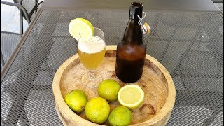 Homemade Craft LEMON BEER recipe