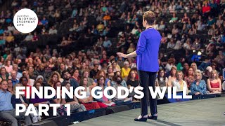 Finding God's Will - Pt 1 | Joyce Meyer | Enjoying Everyday Life Teaching