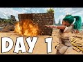 Starting FRESH On The CENTER Day 1 - Ark: Survival Ascended PVP