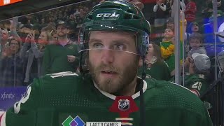 Wild's Hartman on beating Chicago: 'It was a pretty finish to an ugly game'