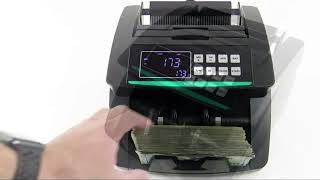 Kolibri Money Counter Machine with UV/MG/IR/DBL/HLF/CHN Counterfeit Detection 1500 notes per minute