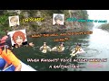 The voice actors of Knights’ rafting experience