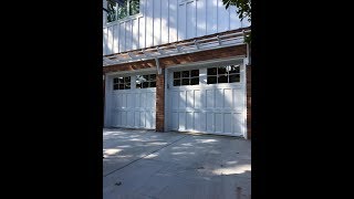 8x7 Hormann Phoenix Tempe garage doors with glass | 630-271-9343