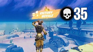 35 Elimination Solo vs Squads Gameplay Full Game Win (Fortnite PC Controller)