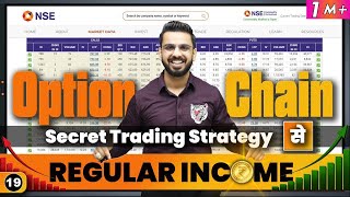 Option Chain Secret Trading Strategy | Regular Income from Stock Market