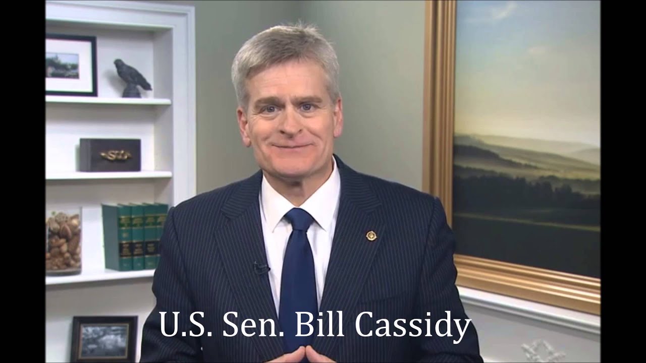 Sen Bill Cassidy Talks Mental Health Reform Bill - YouTube