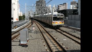 東急8590系　側面展望　押上→青山一丁目（半蔵門線）　8694編成8195号車