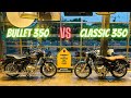 2024 All New Royal Enfield Classic 350 VS Bullet 350 Full Comparison Review