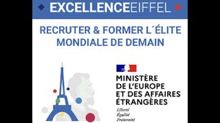 Part 3 : Programme de bourses d'excellence EIFFEL :D كيفاش نحصل على منحة مزيانة باش نقرى ففرنسا