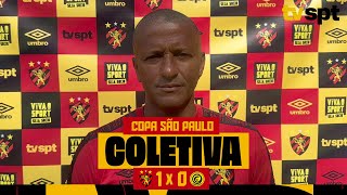 COPINHA: COLETIVA DO TÉCNICO ALEXANDRE SILVA