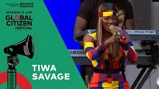 Tiwa Savage Performs “All Over” | Global Citizen Festival: Mandela 100